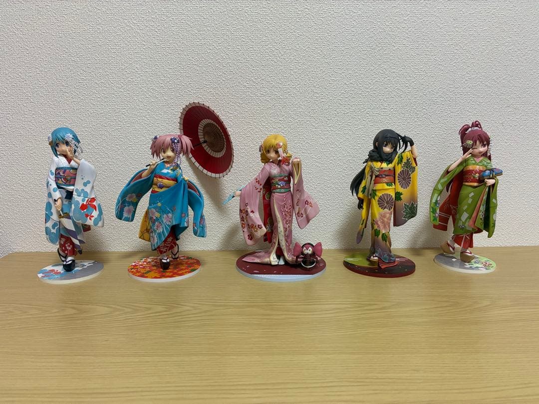 魔法少女まどか☆マギカ 舞妓 晴着 着物 フィギュア まとめ売り
