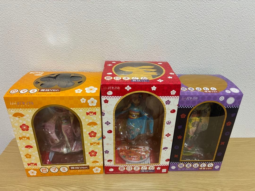 魔法少女まどか☆マギカ 舞妓 晴着 着物 フィギュア まとめ売り