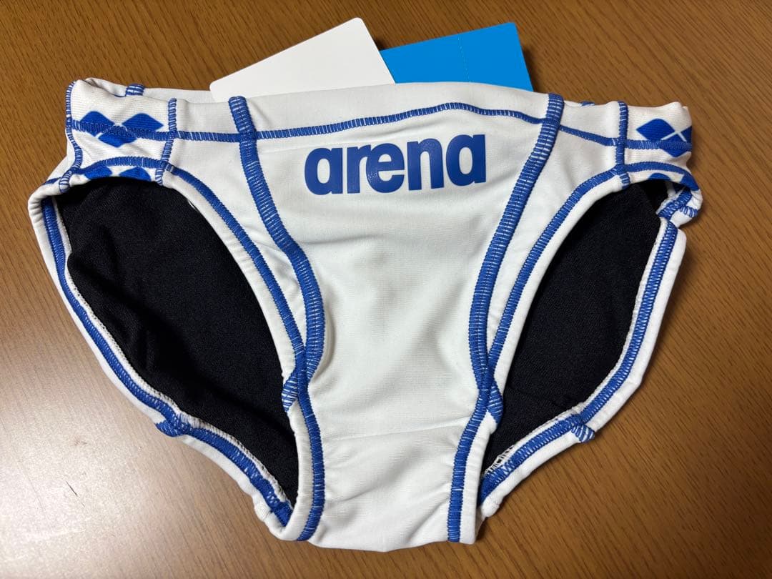 arena 競パンSサイズ ホワイト/ブルー 新品　未使用品