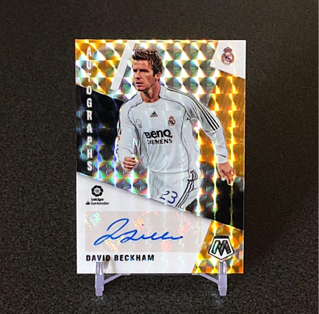 21 PANINI MOSAIC ベッカム直筆サインカード