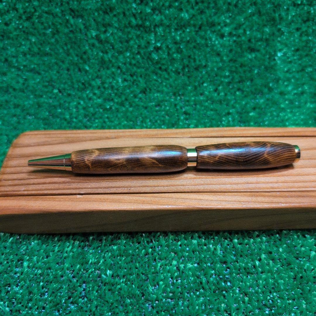 屋久杉ボールペンと専用ケース（屋久杉）