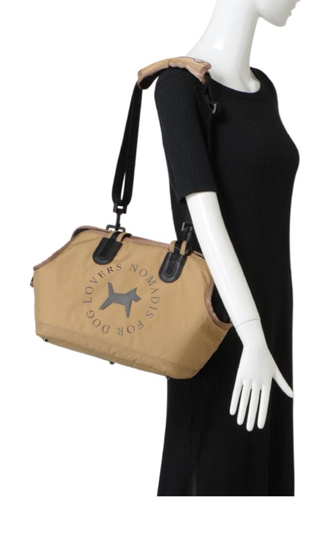 NOMADIS　ノマディス　ドッグキャリー　ペットキャリー　スモール　ベージュ