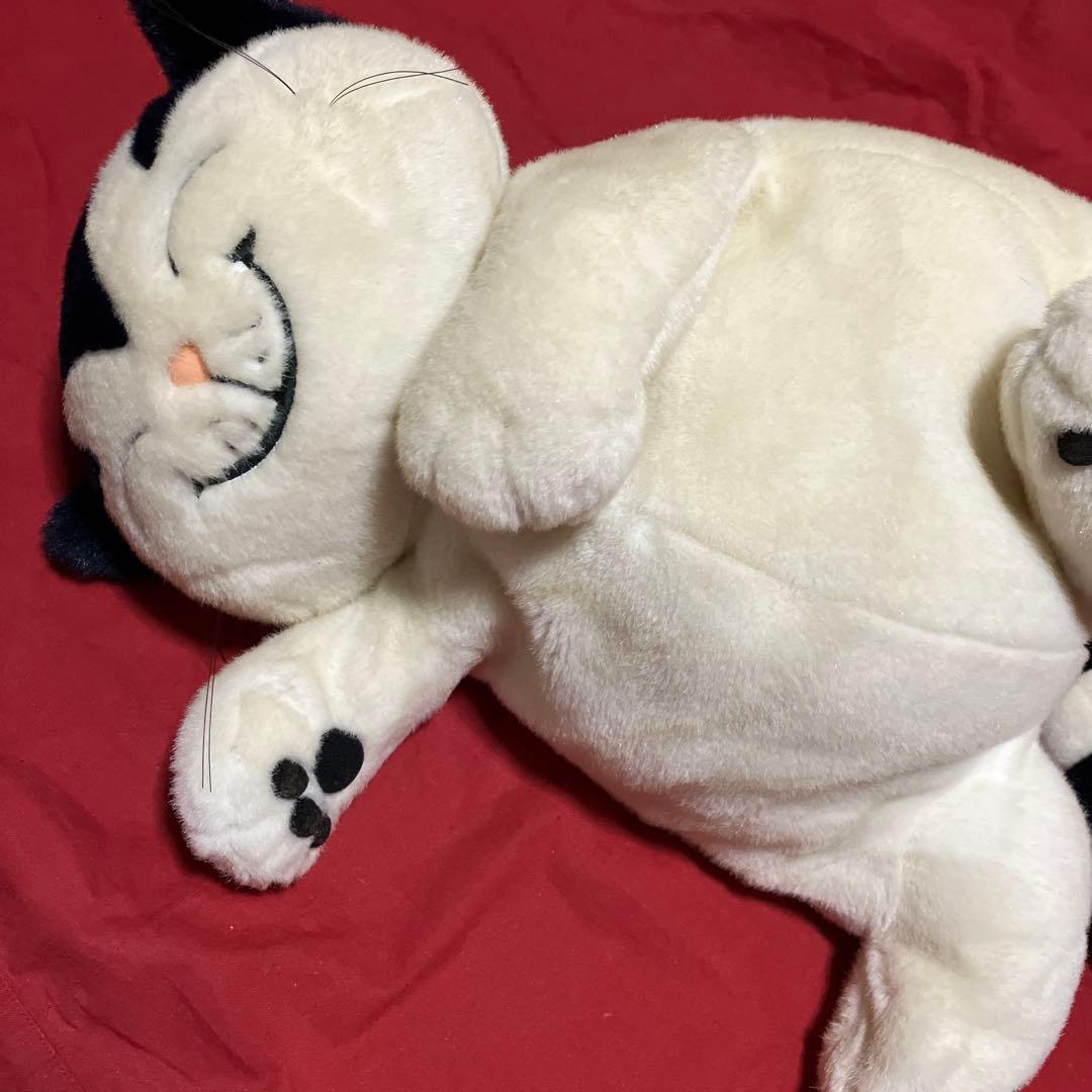 レトロぬいぐるみ　猫のヤーコプぬいぐるみ 大きめぬいぐるみ　猫ぬいぐるみ