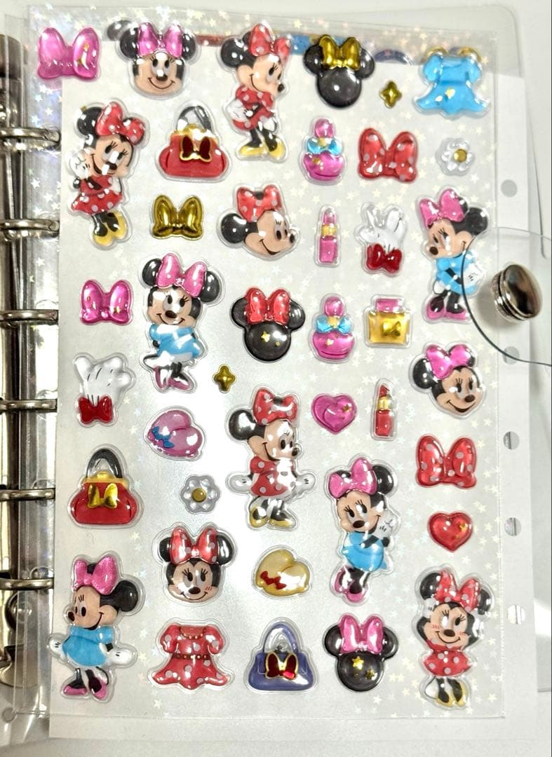 シール帳完成品　ディズニー