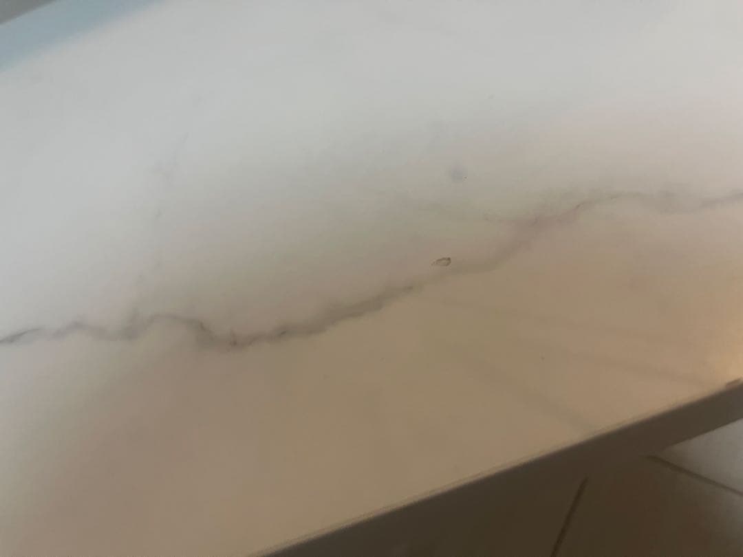 フランフラン レガートコーヒーテーブルS ゴールド×マーブル ガラス