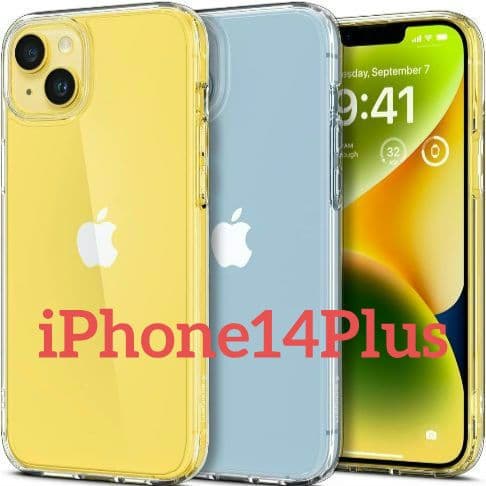 最終値下げ★Spigen iPhone14Plus ケース 全透明 (クリア