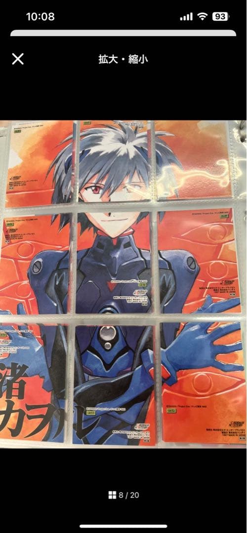 新世紀エヴァンゲリオン 公式バインダー カードダスマスターズ II