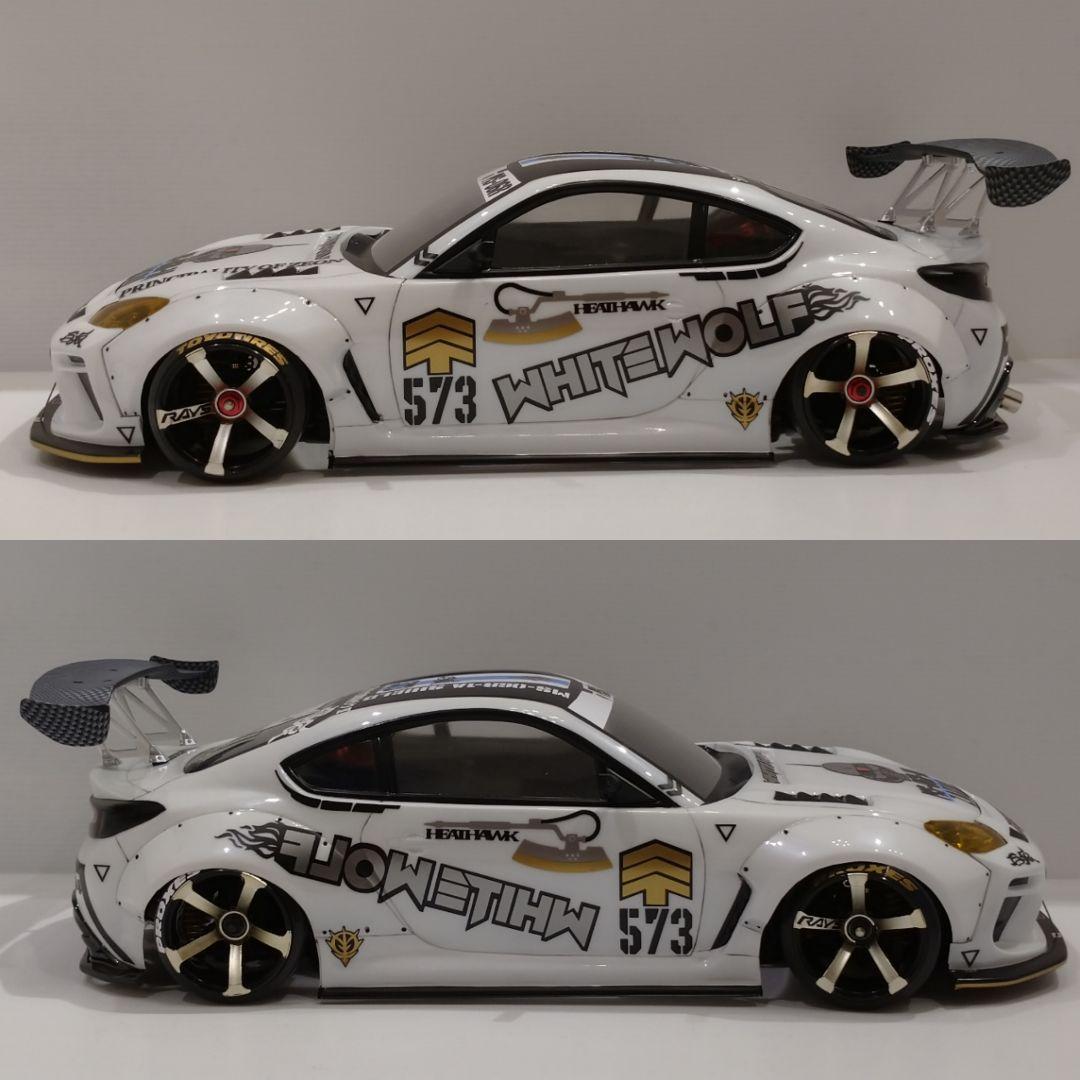 新品 未走行 GR86 シン・マツナガ専用ザクⅡ ラジドリ ボディ ガンプラ