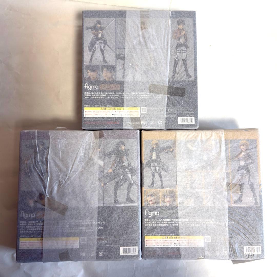 【新品 未開封】 figma 進撃の巨人 フィギュア 4体セット