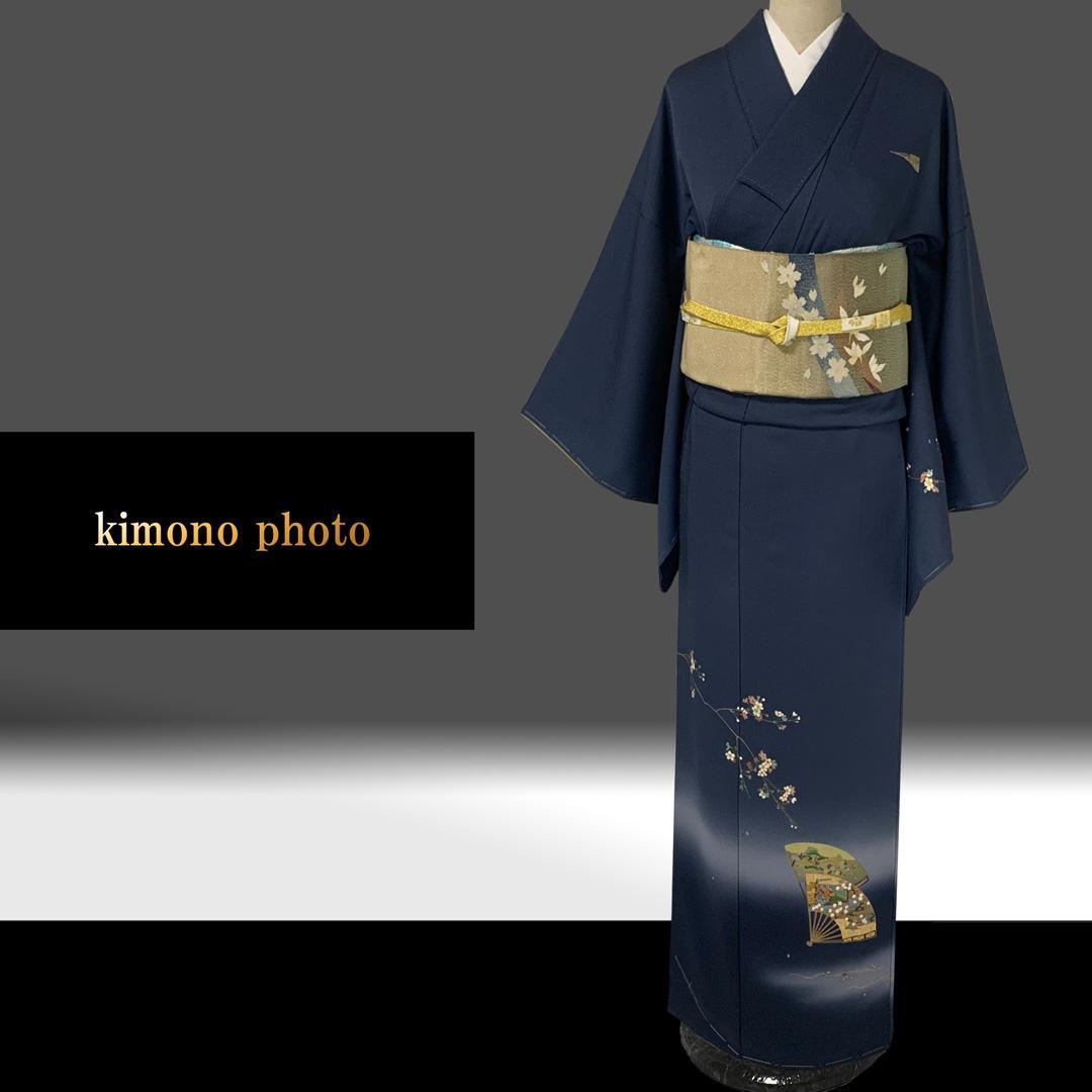 【新品、未使用】正絹【極上逸品】トールサイズ【作家物】金彩友禅 訪問着フルセット