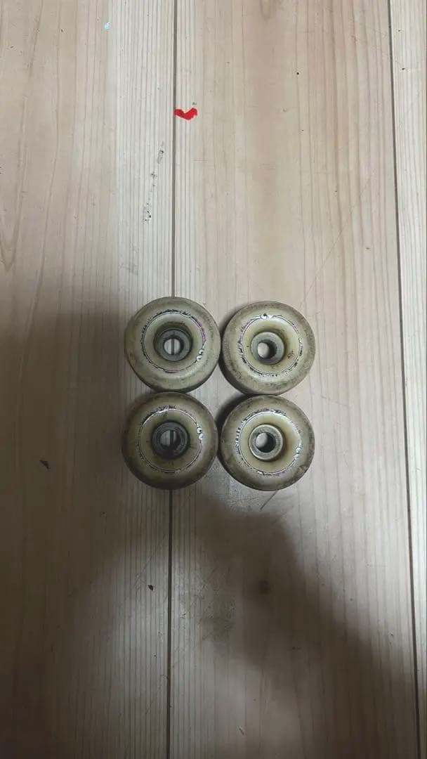 krookedデッキ2枚、トラック、ウィール 2個セット(バラ売り不可)