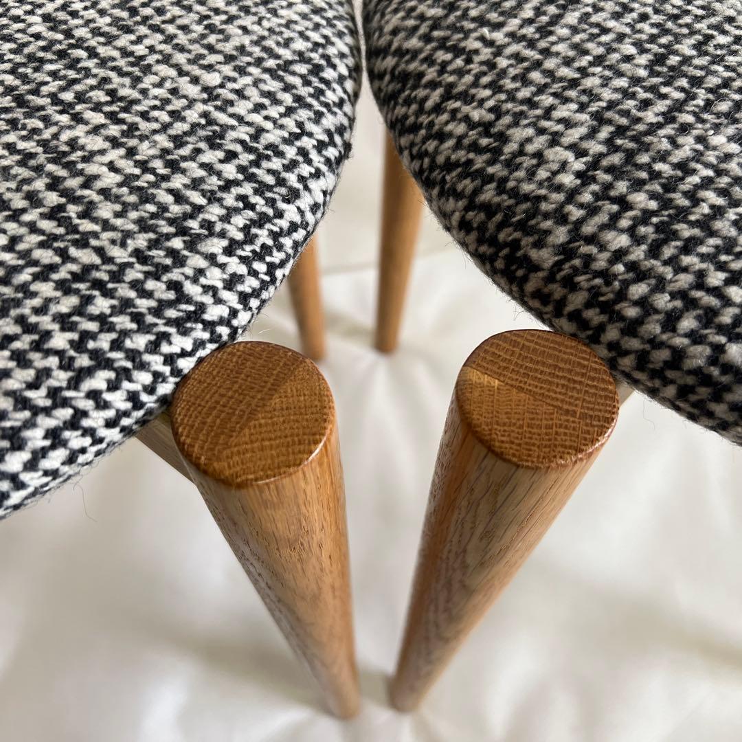 ファブリックスツール・4脚セット・送料込み