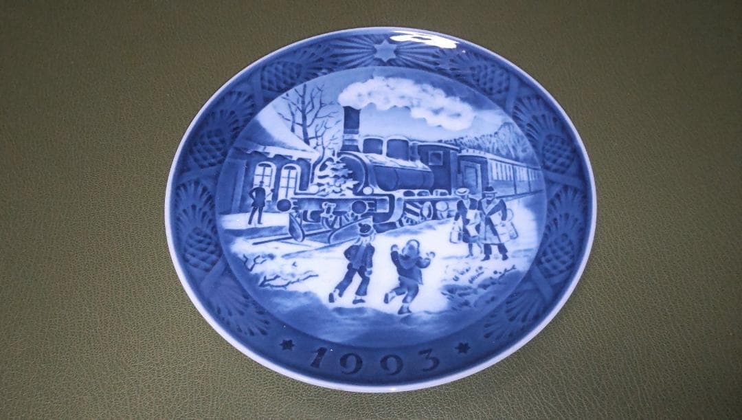 ロイヤルコペンハーゲン　1993年度　クリスマス　イヤープレート　限定品　稀少品