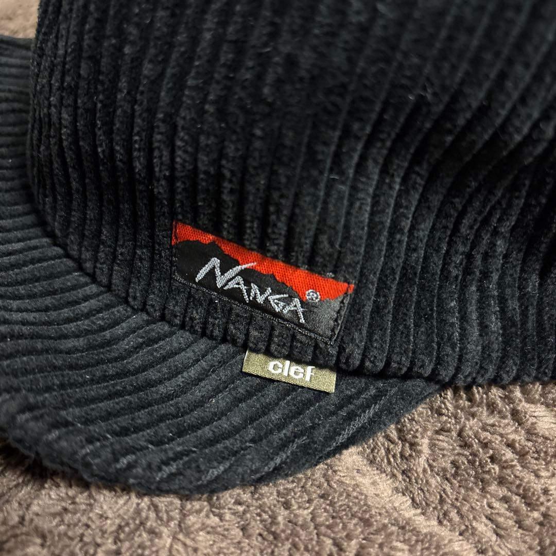 【NANGA × Clef】コラボレーション コーディ ビーキャップ　ブラック