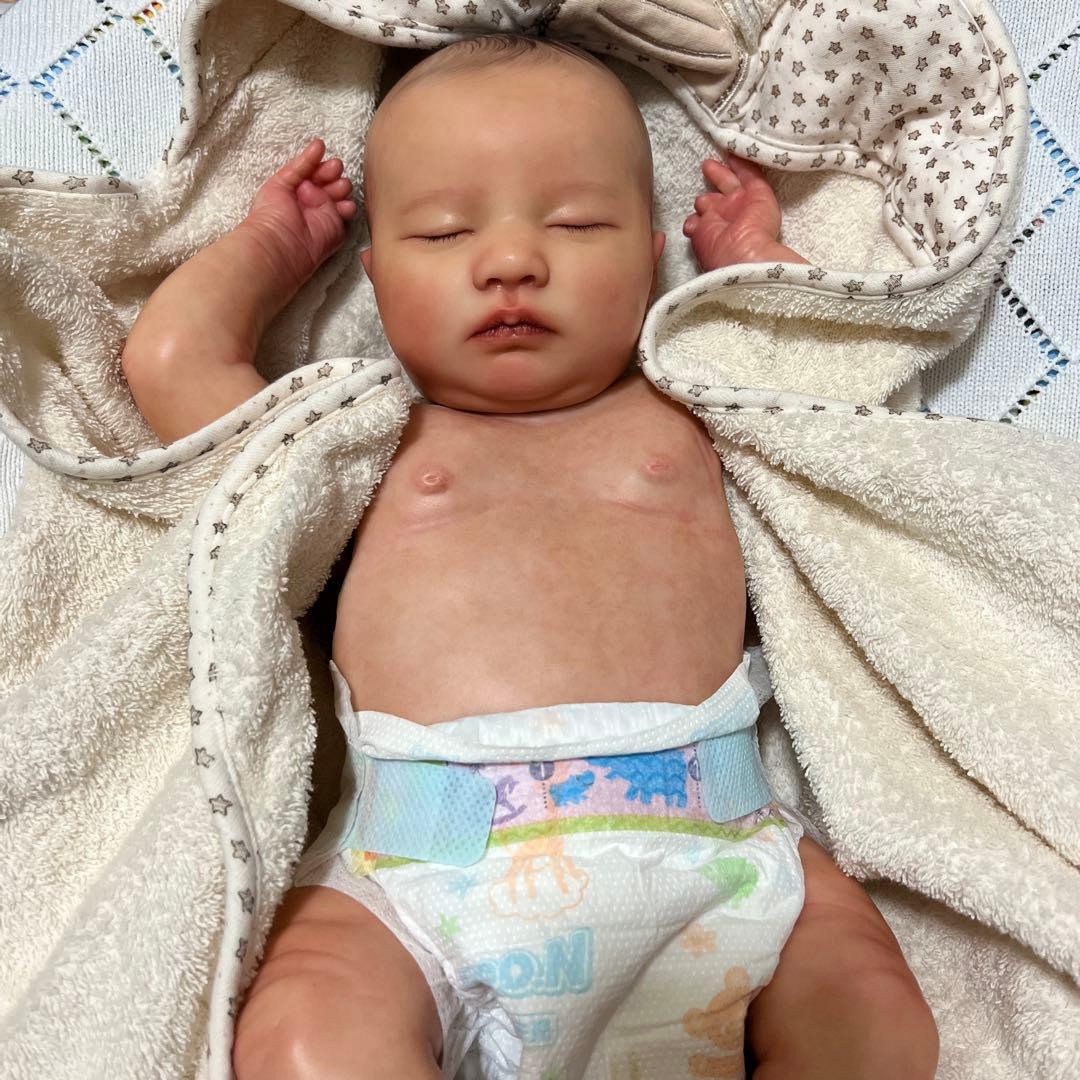 寝んねの赤ちゃん( ᵕᴗᵕ )✩⡱リボーンドール