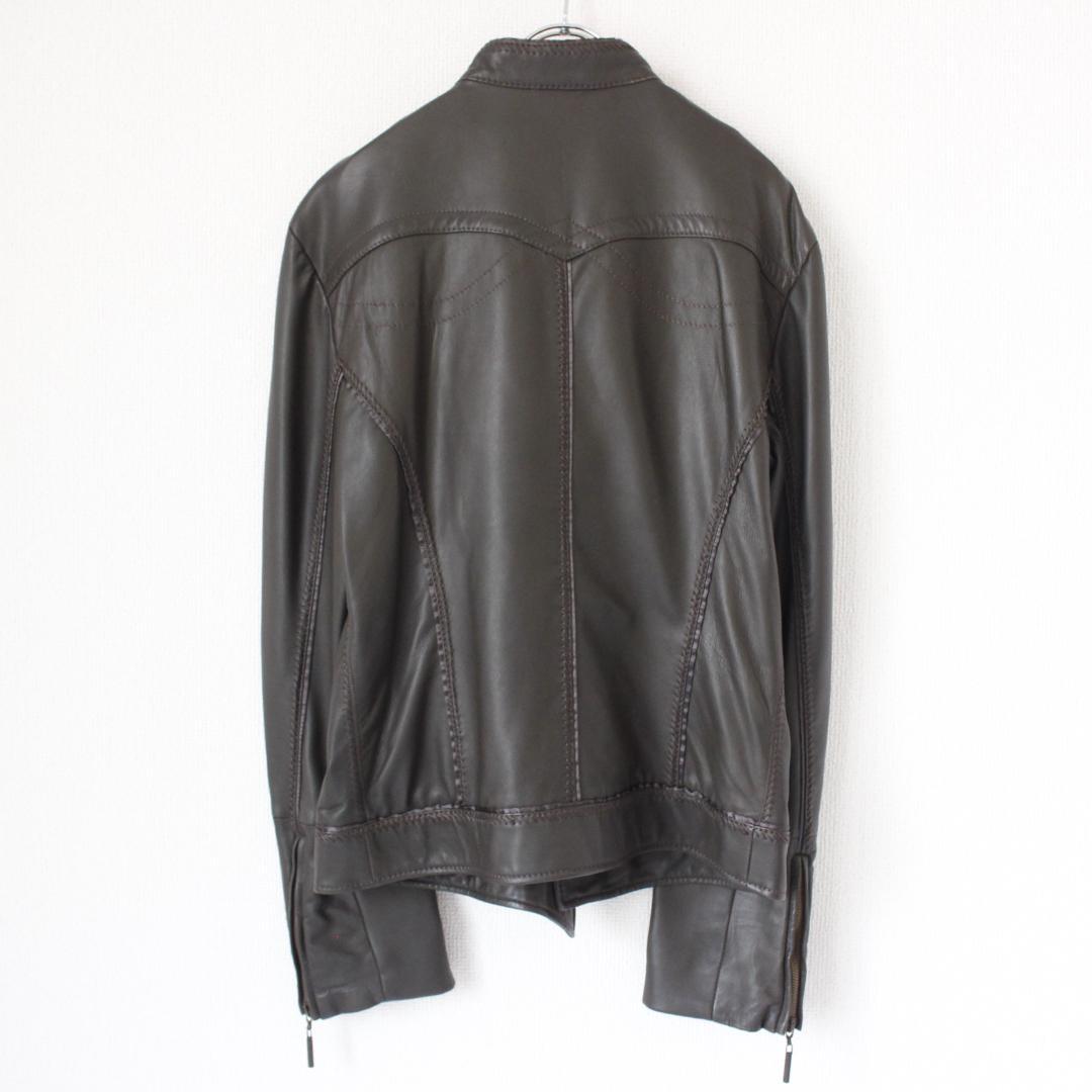 【極美品】Just Cavalli ライダース レザージャケット Sサイズ