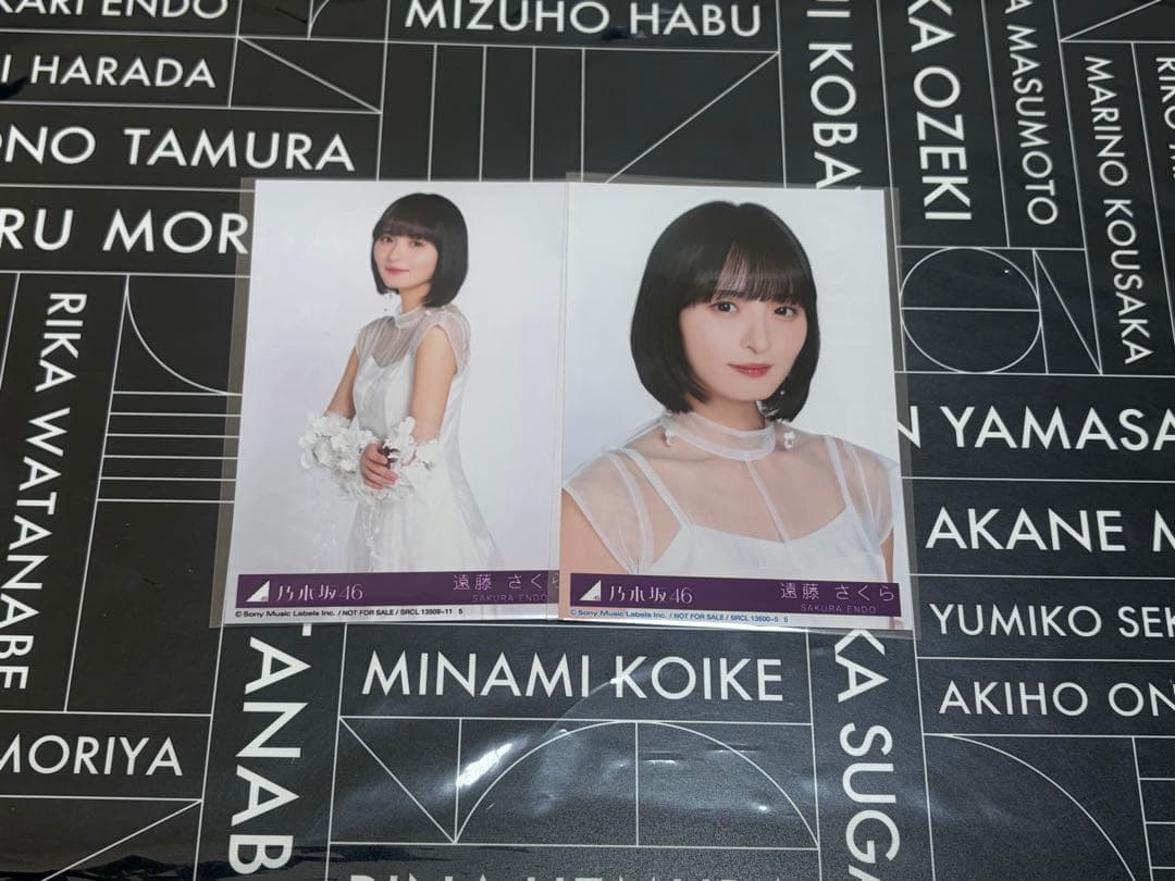 遠藤さくら 生写真 My respect アルバム 封入 乃木坂46 a