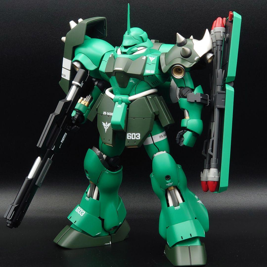 MG 1/100　ギラドーガ　ガンプラ　全塗装完成品