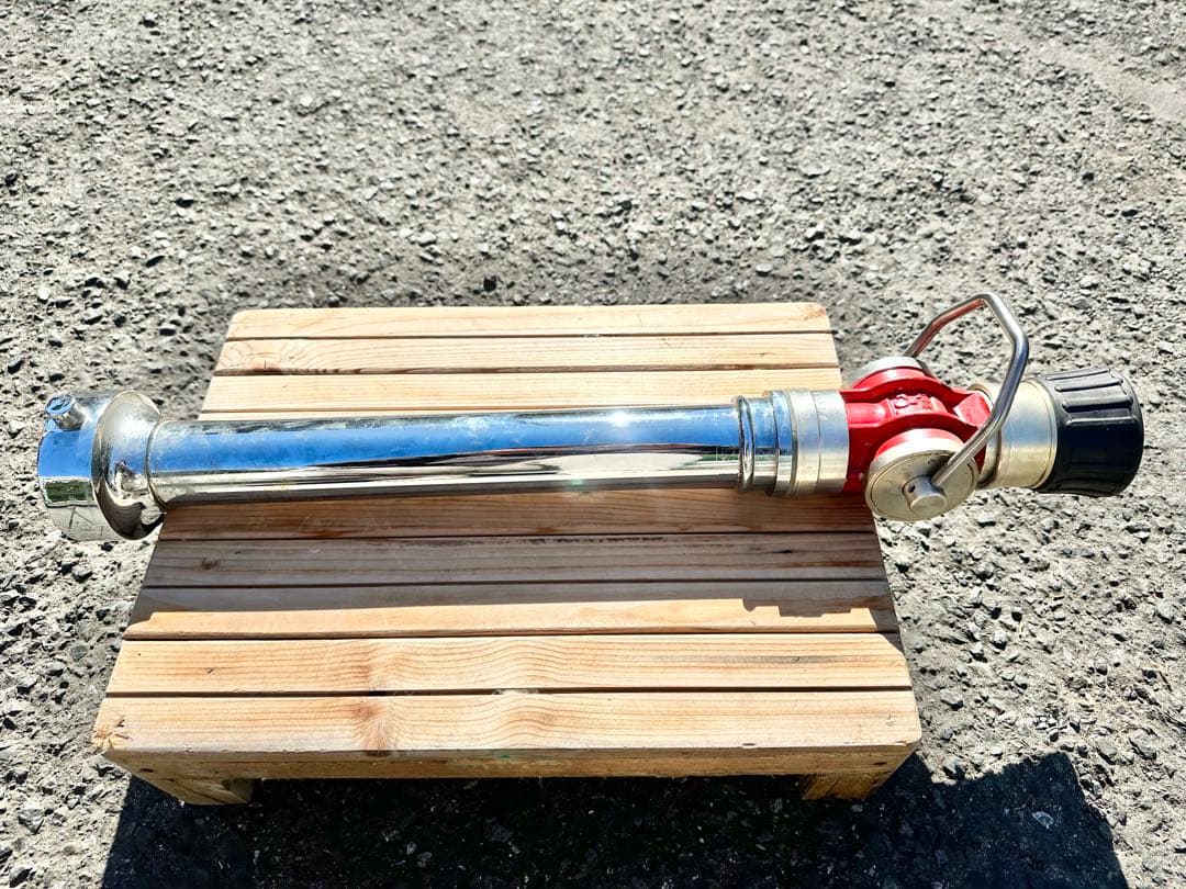 【希少出品】消火栓ホースノズル 65A