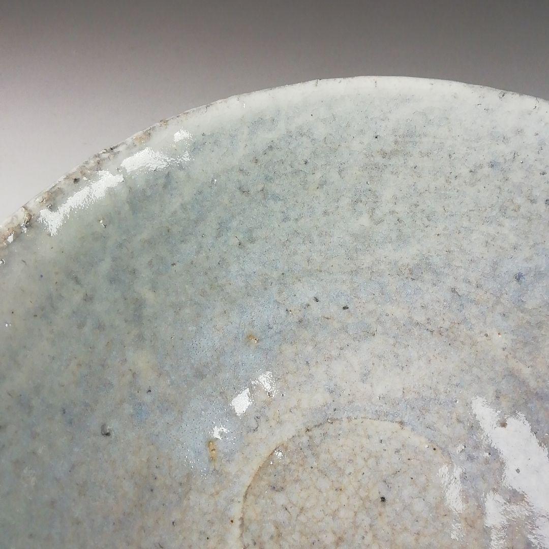 Ｔ５５　茶碗　『粉引茶碗』『斎藤乾一作』　共箱　抹茶碗　茶道具