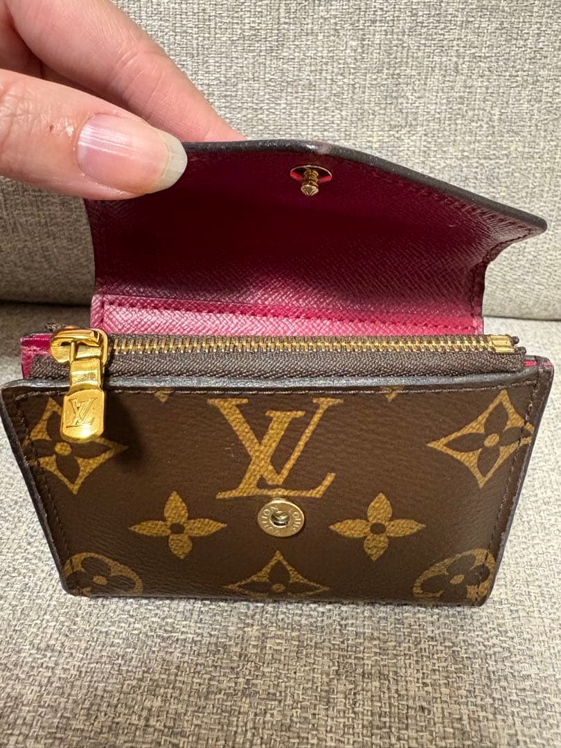 ルイヴィトン ポルトフォイユ・ゾエ 三つ折り ミニ財布