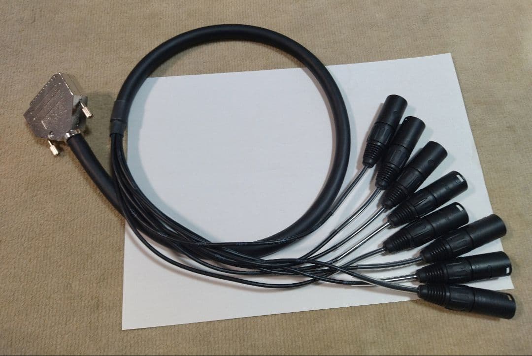 KLOTZ TAN08DM 8ch クロッツ D-Sub25→XLRオス 1m