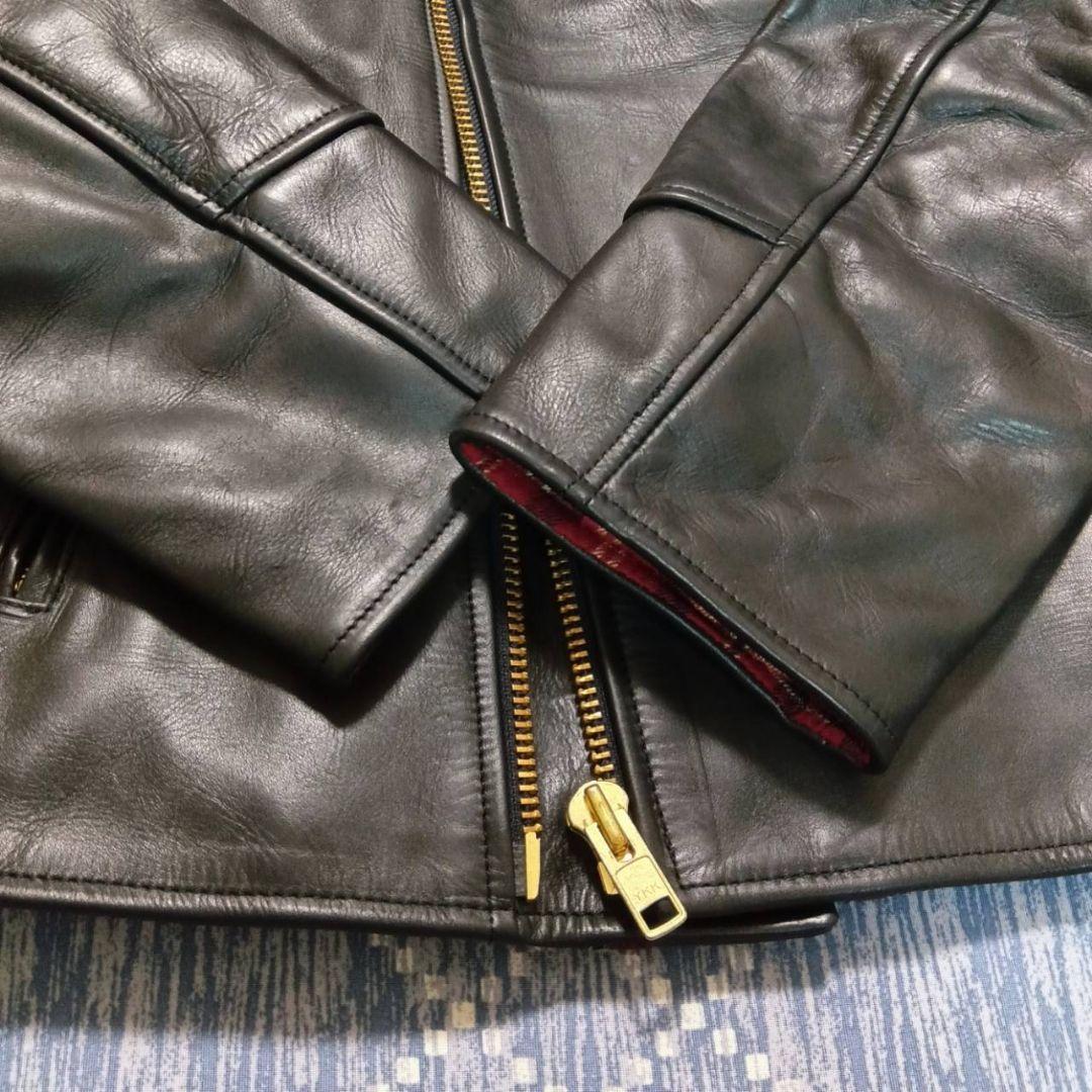 INDIAN ダブルライダース 牛革 ステアハイド レザージャケット 革ジャン