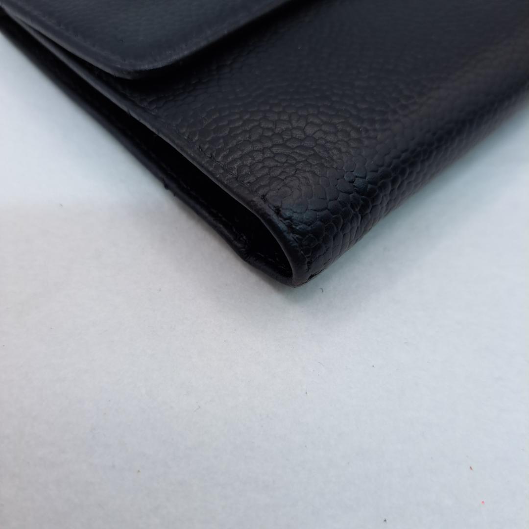 さ*ぼ様 CHANEL　デカココ　ブラック　 三つ折り財布　長財布　財布