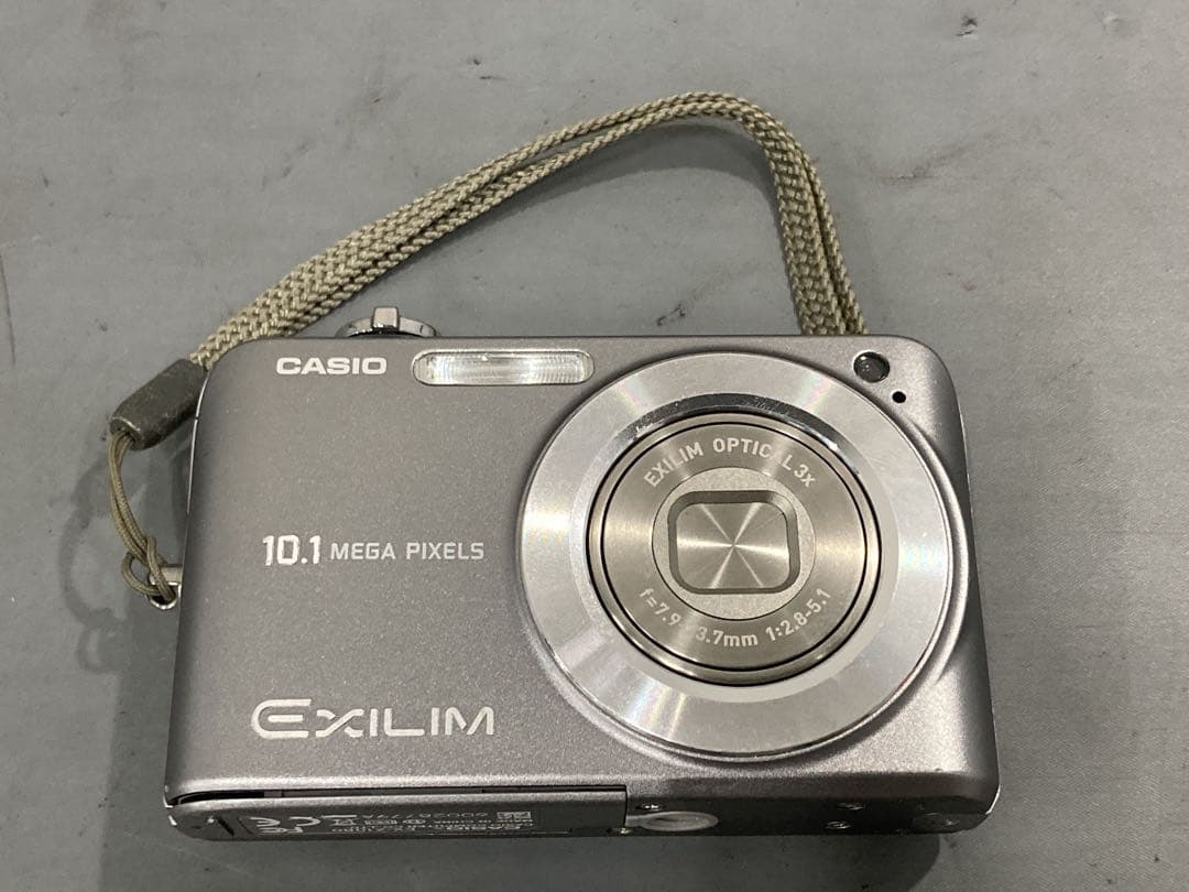 【極美品】カシオ EX-Z1080GY EXILIM ZOOM グレー デジカメ