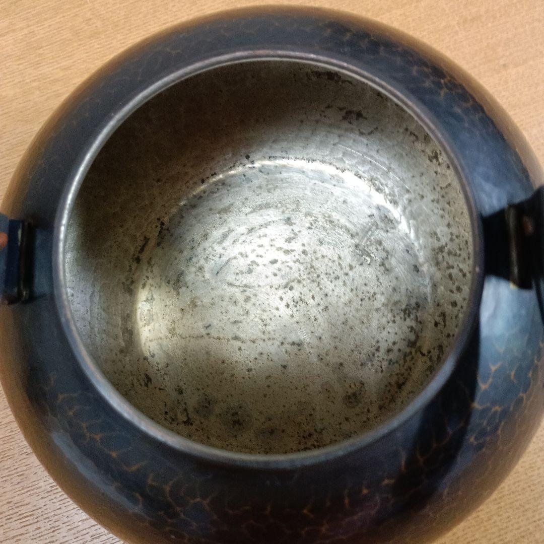 北越堂　鎚起 銅器 やかん