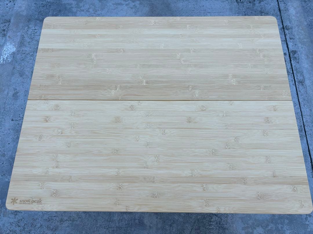 peak スノーピーク ワンアクションテーブル竹 旧仕様 廃盤品