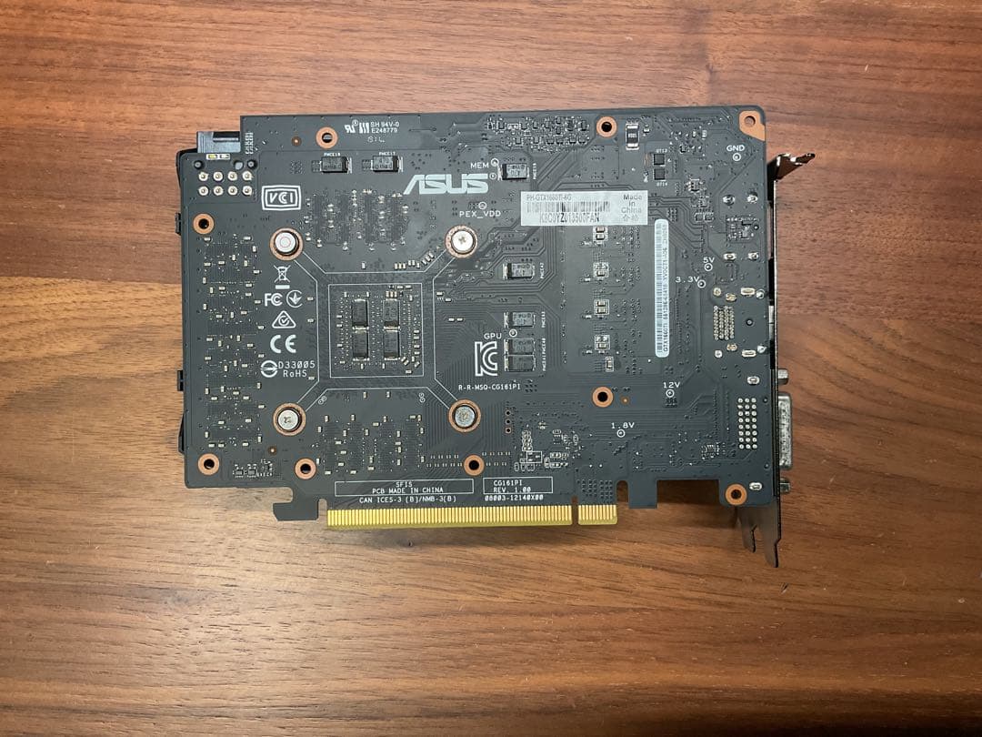 グラフィックボード・グラボ・ビデオカード ASUS GTX1660TI