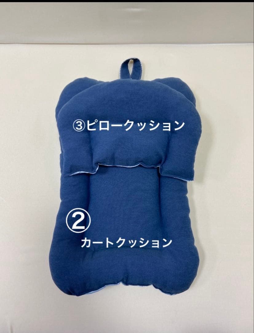 ペットカートクッション　あごおき　コンフォーター　ピロークッション　3点セット