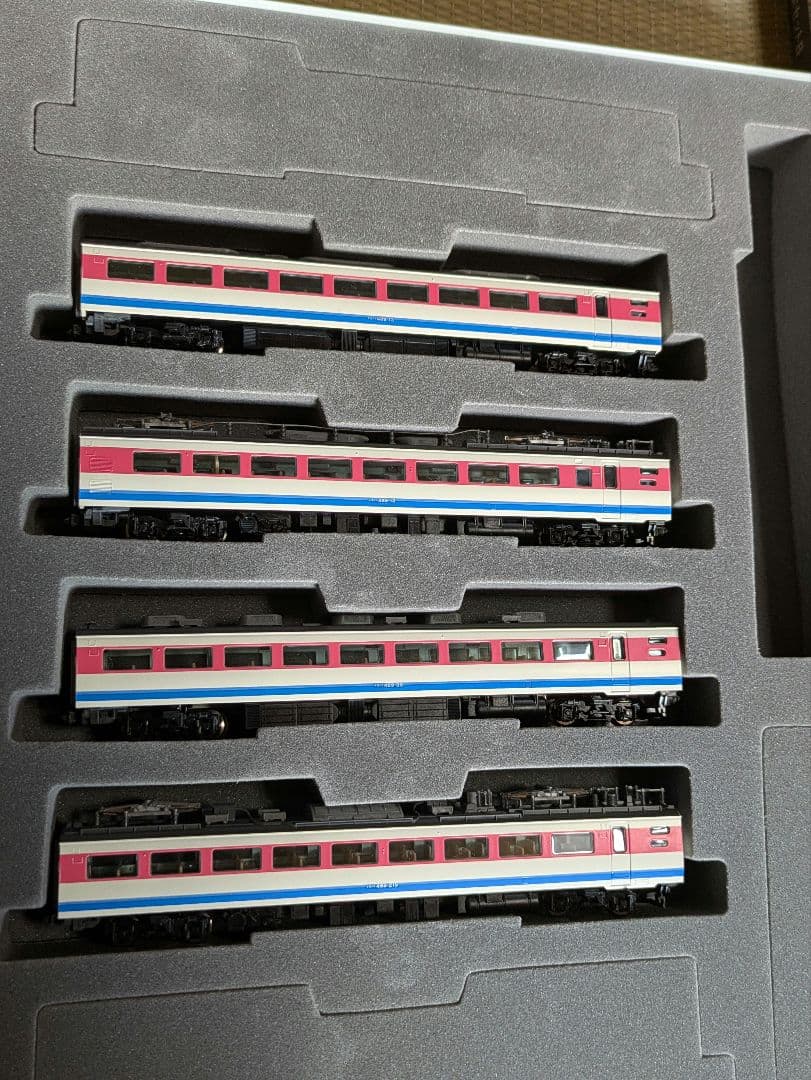 TOMIX　489系　白山色　98322 98323　9両フルセット