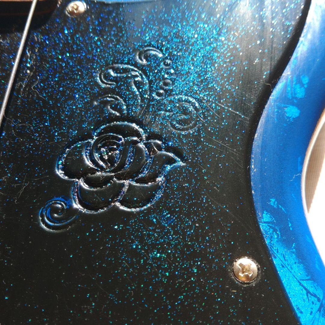 Gypsy Rose エレキベース 青