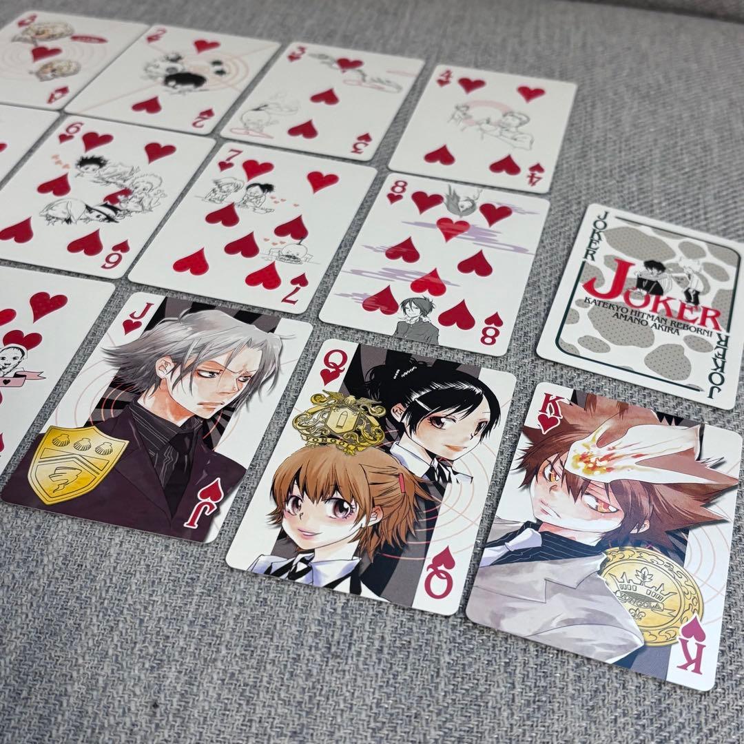 【未使用】家庭教師ヒットマンREBORN リボーン2009 原作絵トランプ