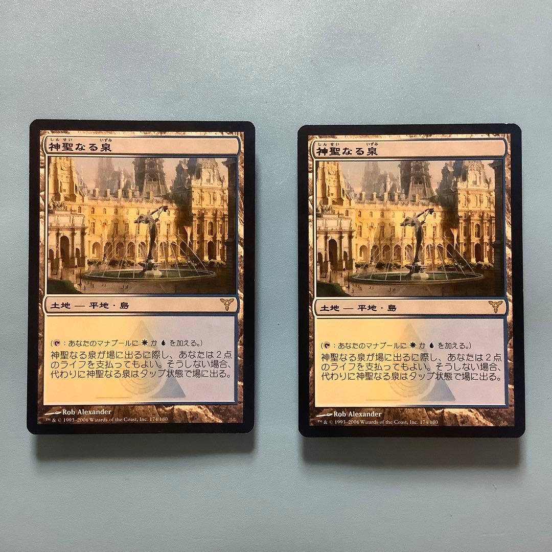 *バラ売り可*  神聖なる泉　 DIS日本語2枚セット