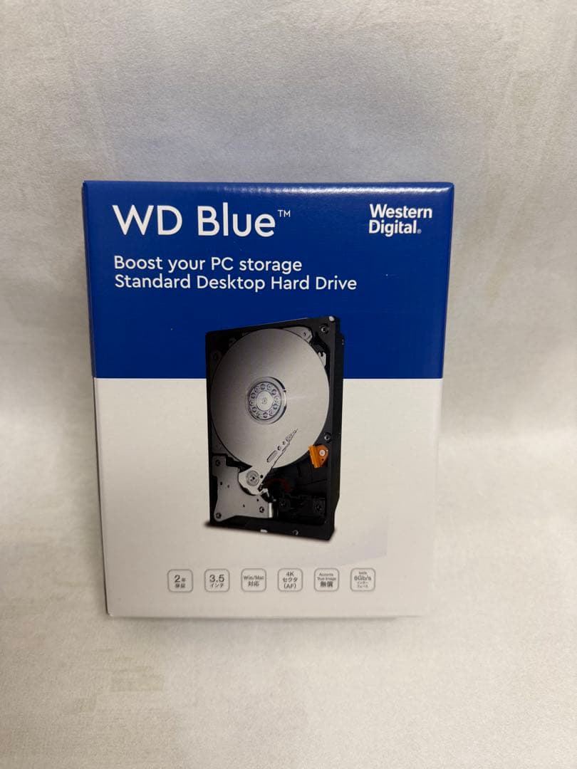 WD Blue 8TB 内蔵HDD WD80EAAZ