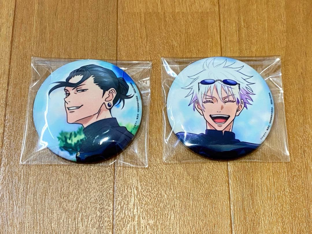 呪術廻戦 缶バッジ 五条 夏油