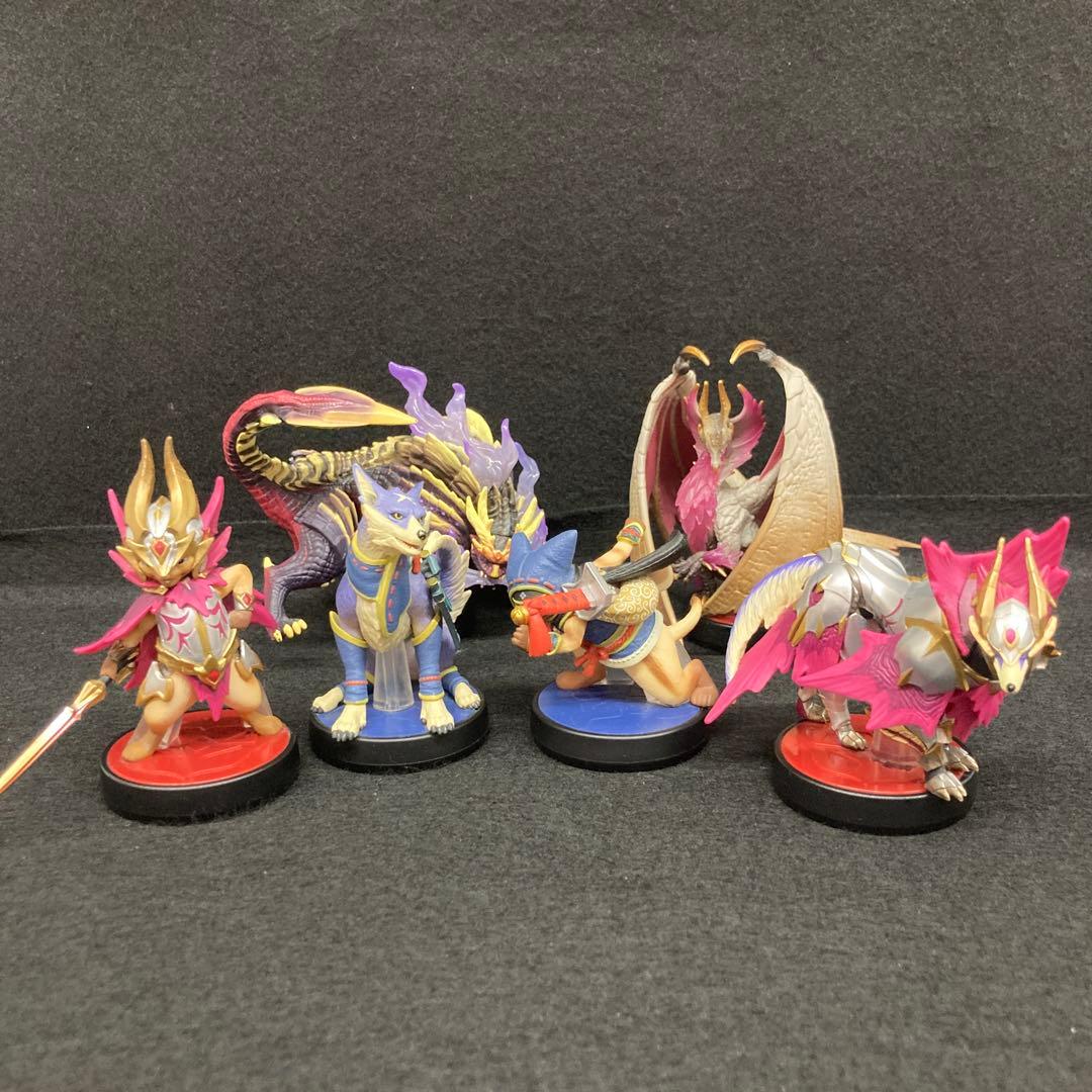 モンスターハンターライズ サンブレイク amiibo 6体⭐︎