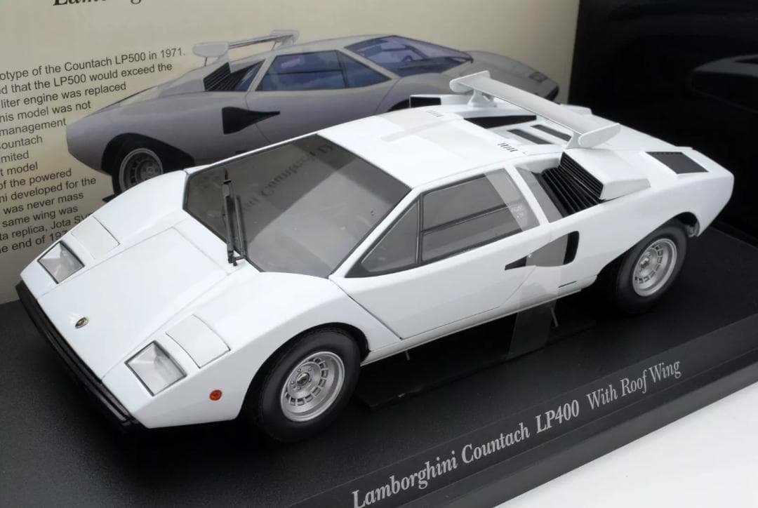 1/18 京商 ランボルギーニ カウンタック LP400 ルーフウイング付き