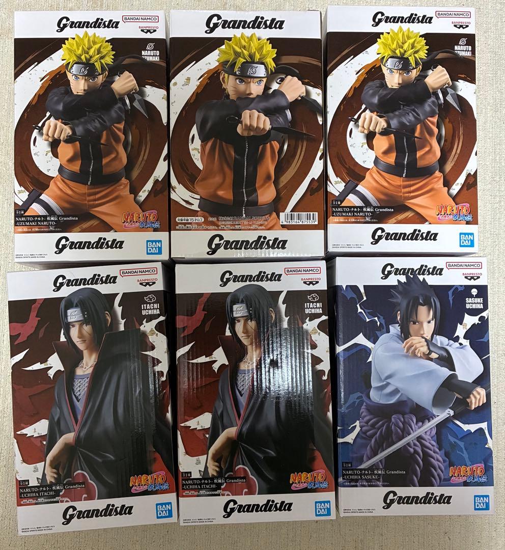 NARUTO grandista 6点セット