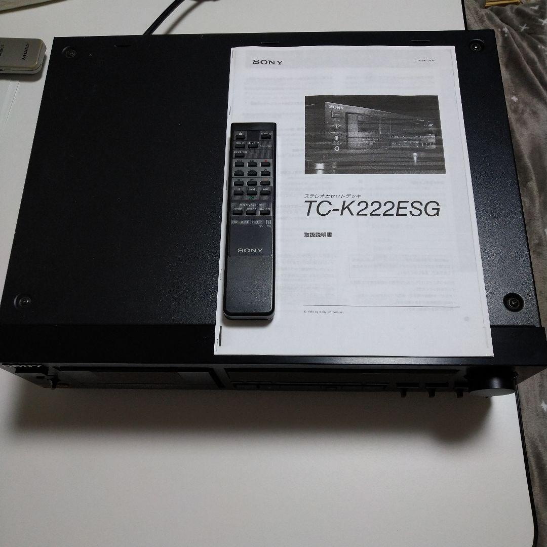 ソニー　SONY TC−K222ESG