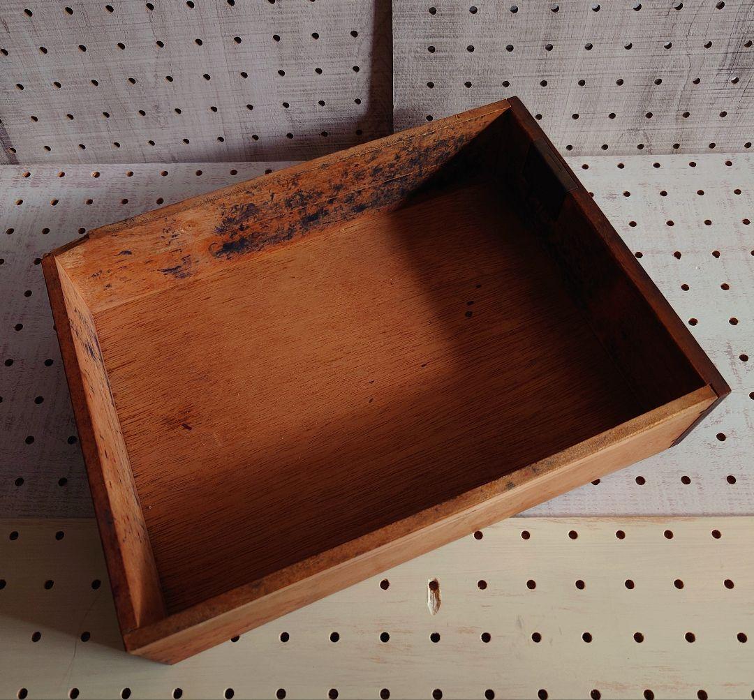 昭和レトロ 古家具 4段 木製小引き出し アンティーク 書類棚　マルニ