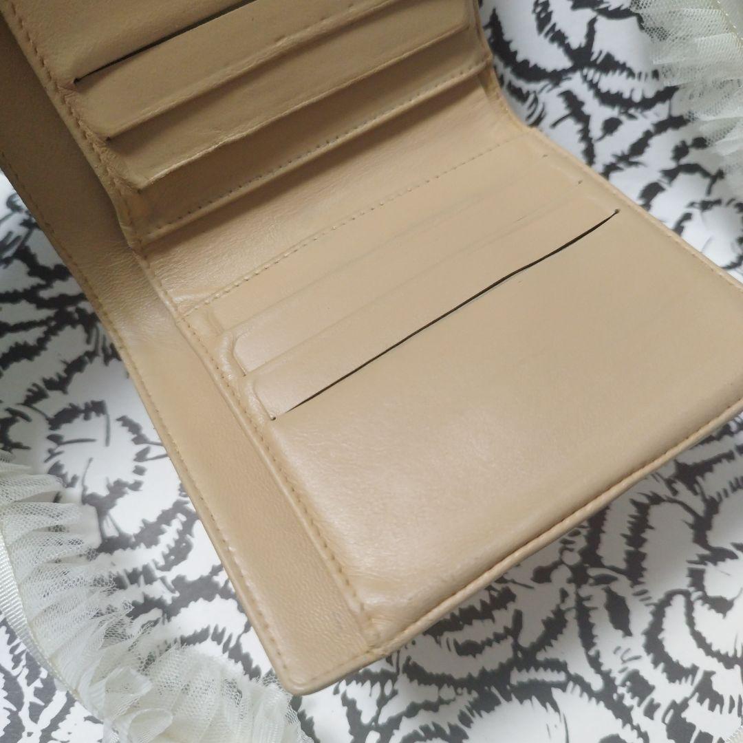 シャネル　斜め掛け　コンパクトウォレット