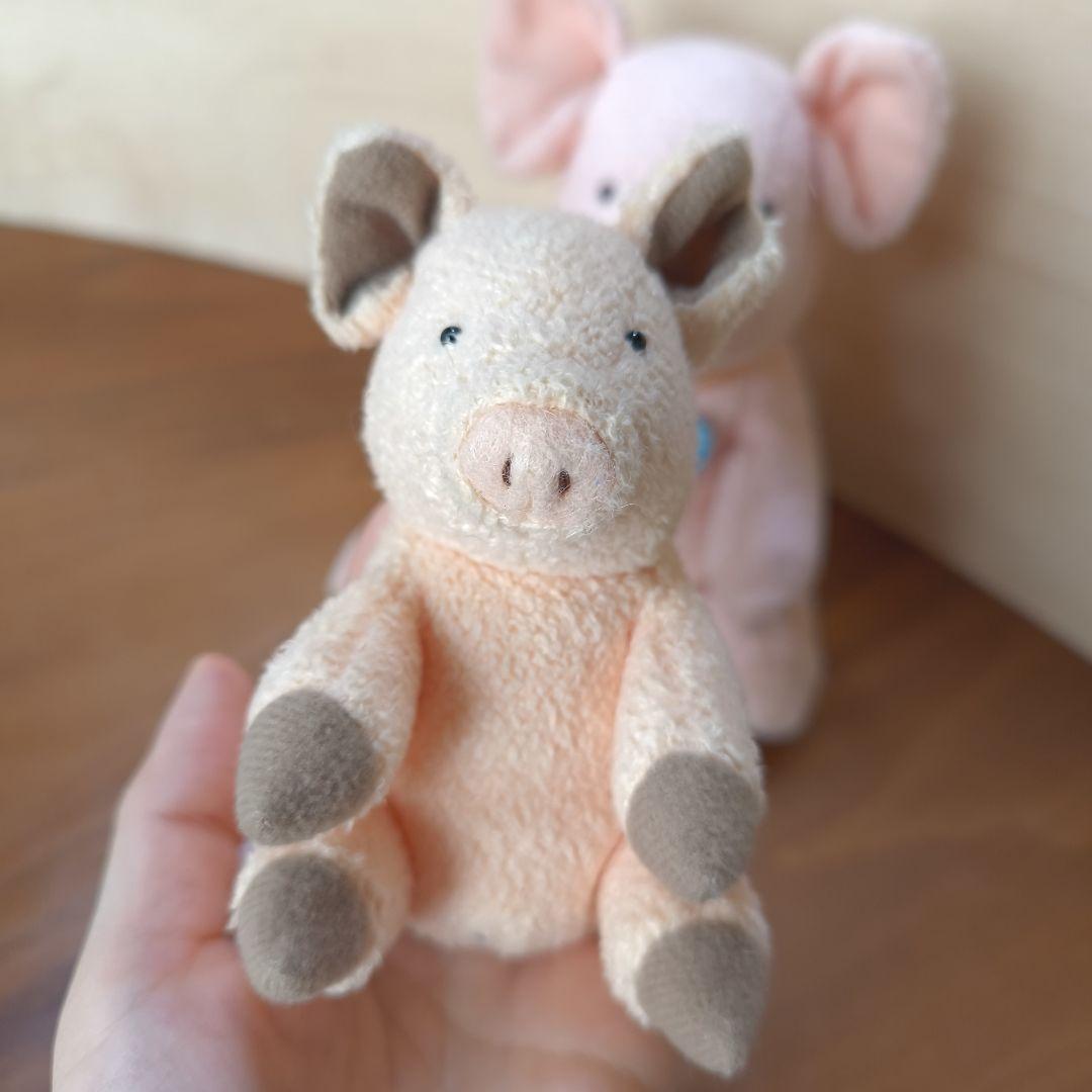 モンスイユ　ショコラ　ぶたぶた　ハート　ぶた　レア　ピンク色　オレンジ色ぬ