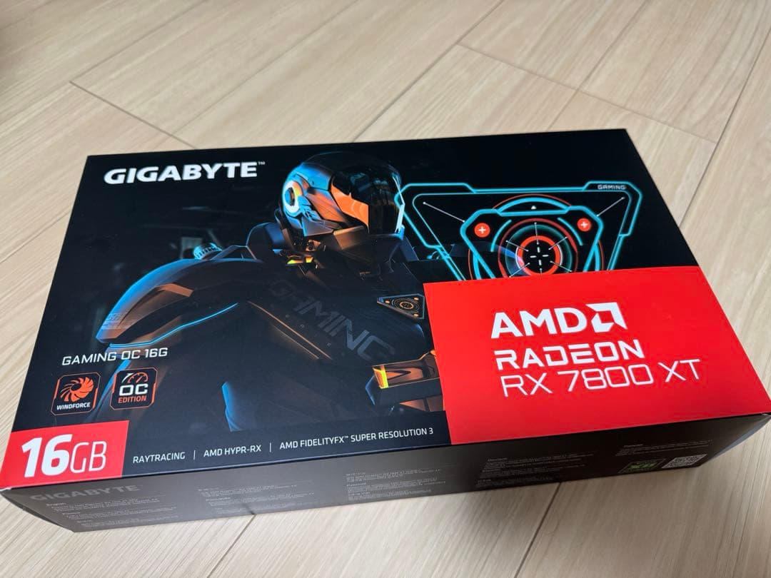 【超美品】Gigabyte Radeon RX7800XT GAMING OC