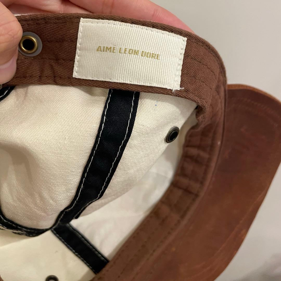 AIME LEON DORE × WOOLRICH PATCH HAT キャップ