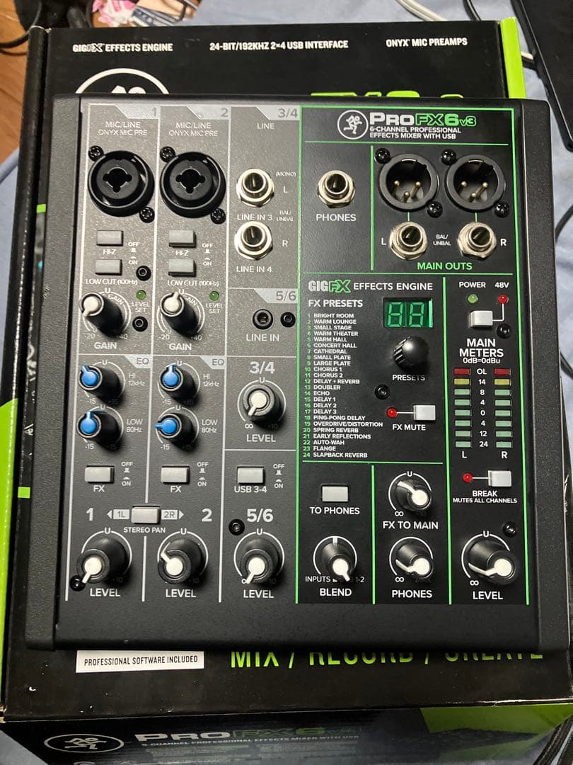 PROFX6v3 6チャンネルUSBインターフェース