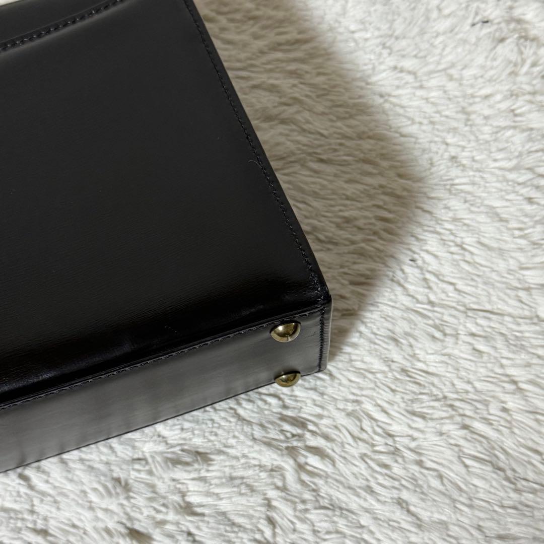 ⭐️極美品⭐️　ロウナーロンドン　ハンドバッグ　フォーマルバッグ　ゴールド金具